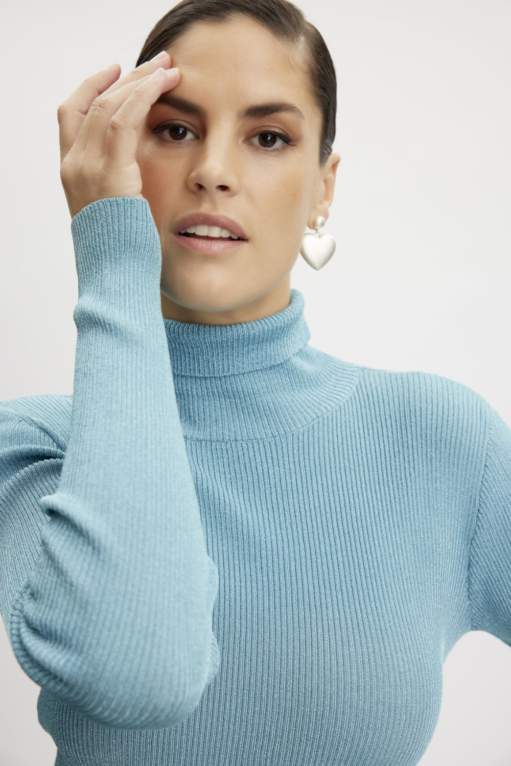 Gestuz - SilviGZ rollneck - Chromium Bluser 