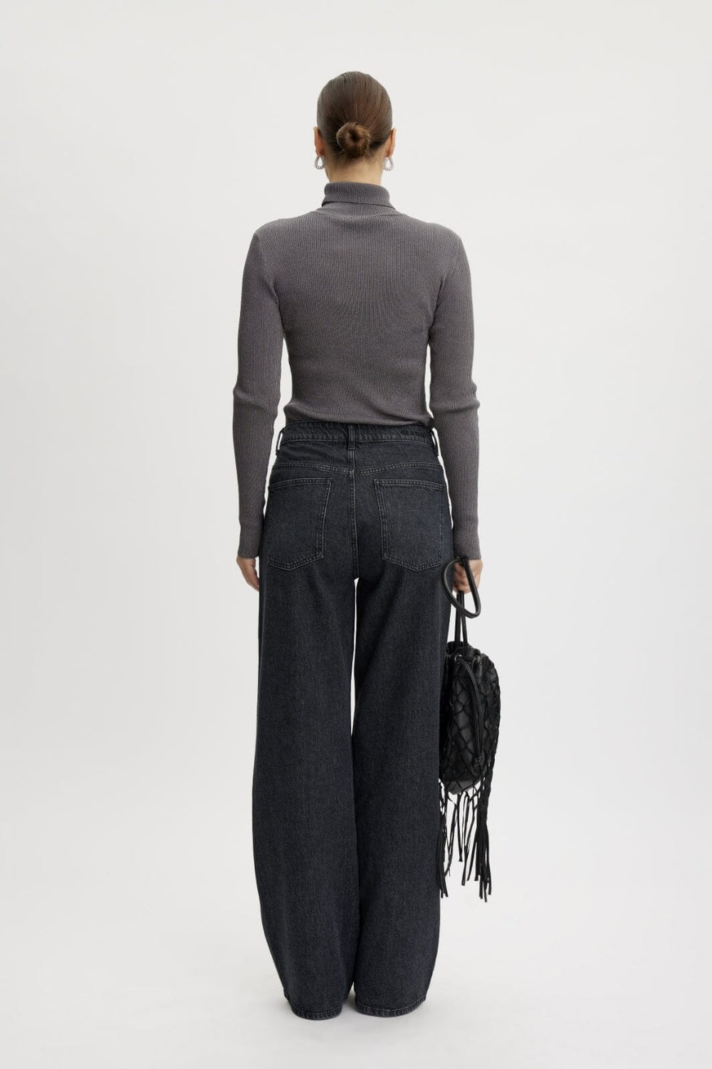 Gestuz - SilviGZ rollneck - Nickel Bluser 