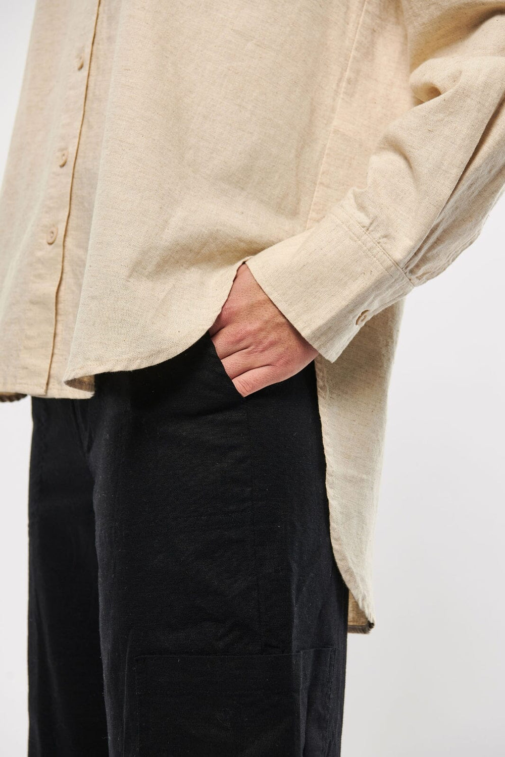 Global Funk - Abey-G - Natural Linen Skjorter 