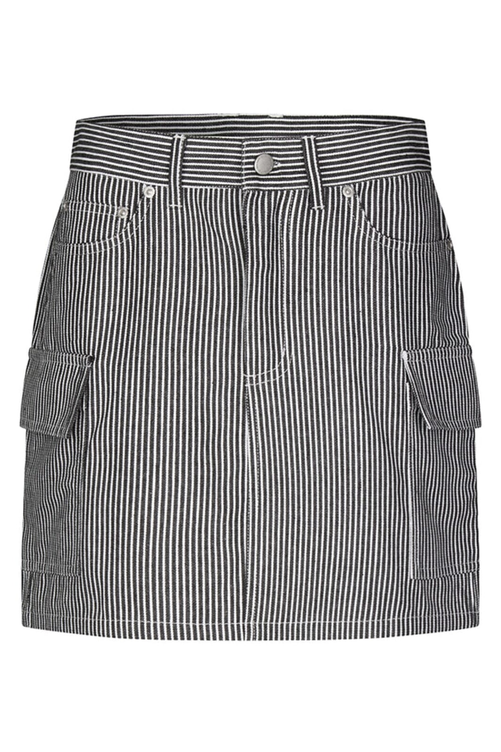 Global Funk - Sanya-G - Navy white stripe Nederdele 
