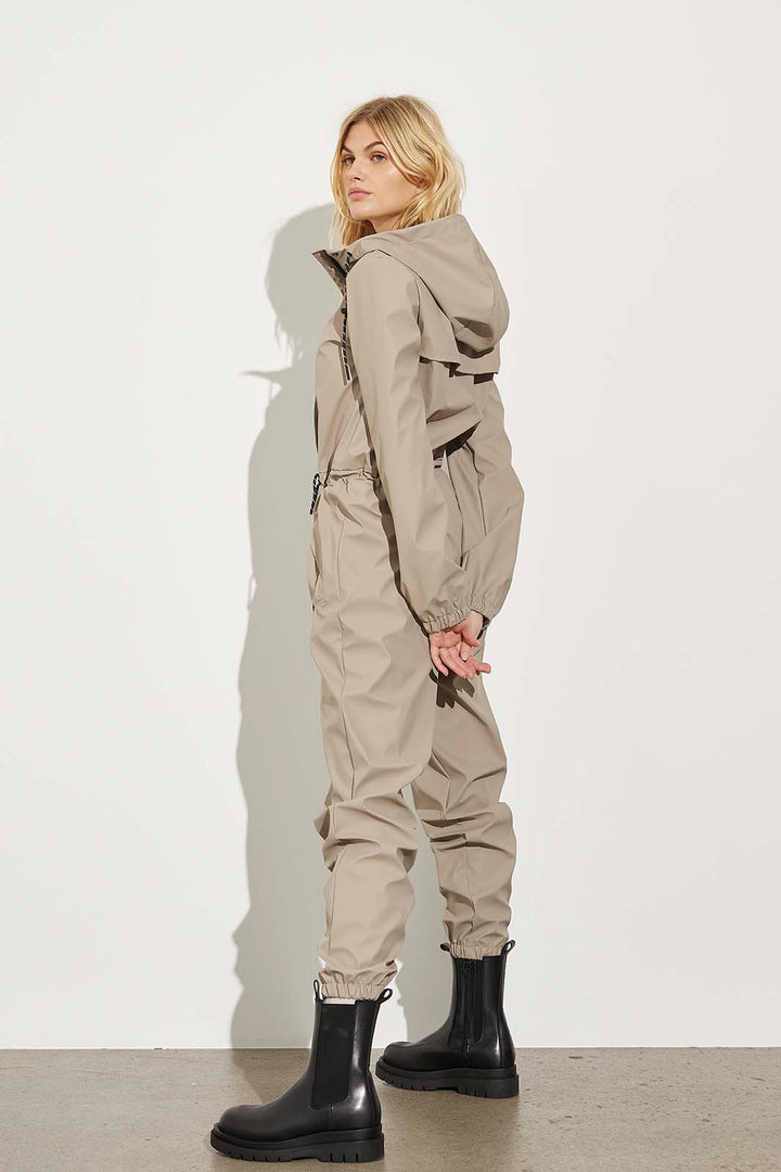 Global Funk - Tiya-G, Connelly, Outerwear - Dark Sand Regntøj 