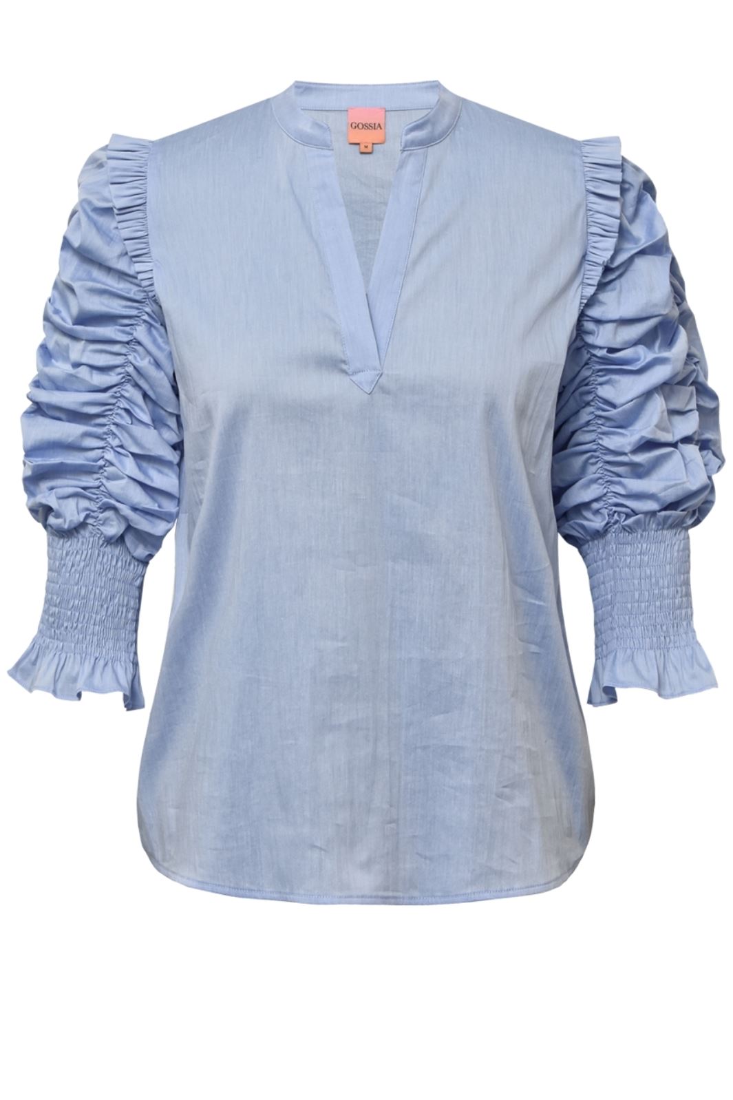 Gossia - GOTrine Blouse - Blue Bluser 