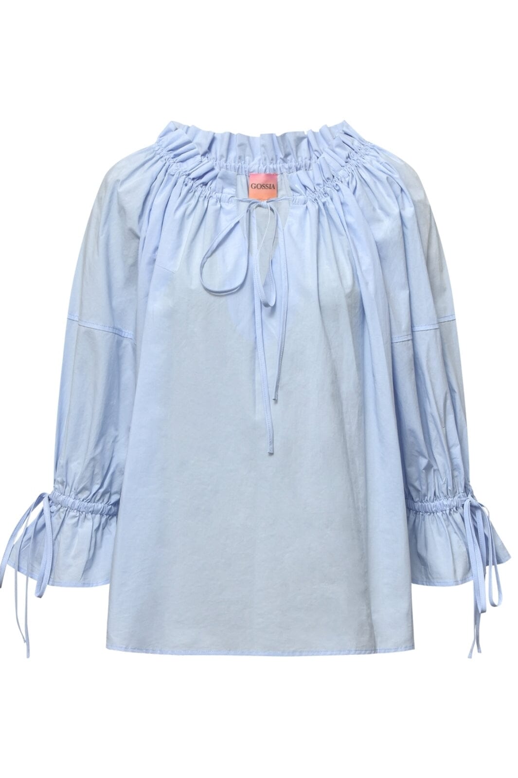 Gossia - KammaGO Blouse - Light Blue Bluser 