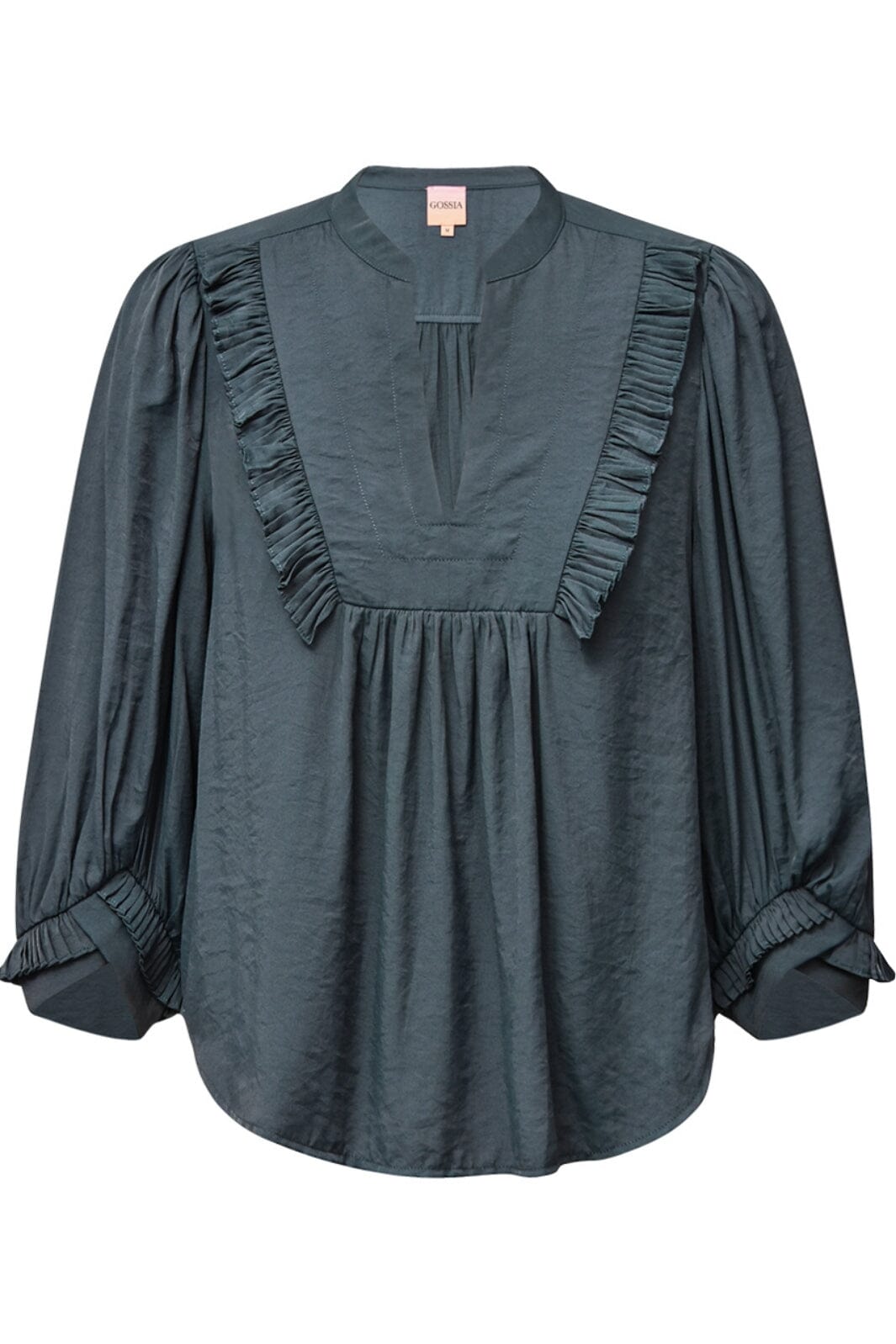 Gossia - MeeGO Noa Blouse - Ocean Blue Bluser 