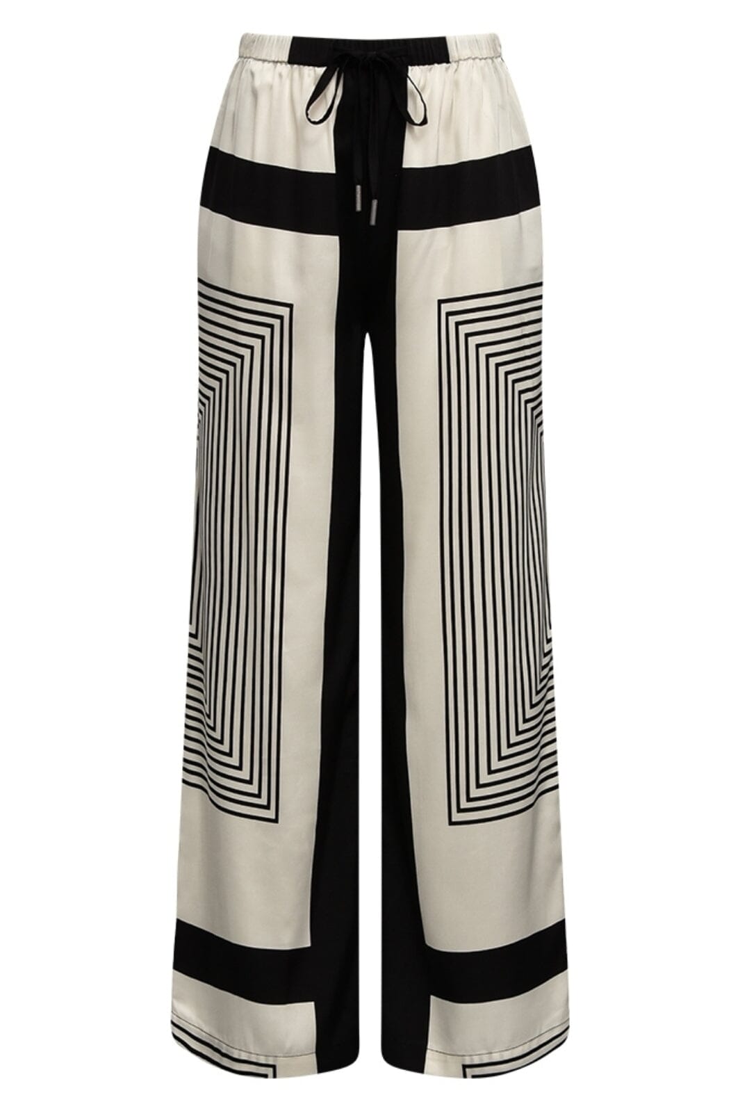 Gossia - MoniaGO Pants - Black Creme Bukser 