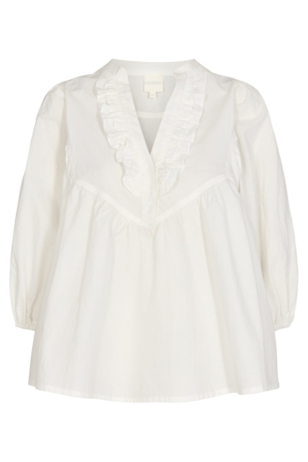 Gossia - Reese Blouse - White Bluser 