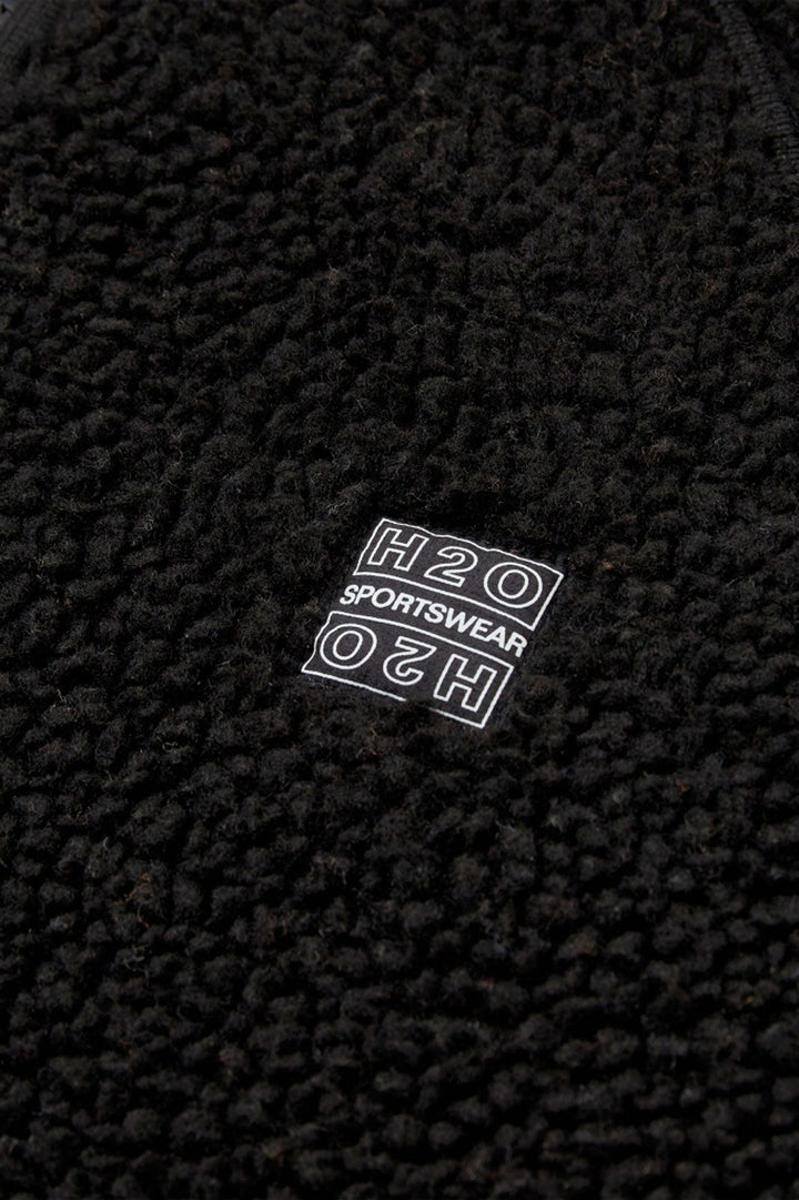 H2O - Langil Pile Jacket - Black Fleece jakker 