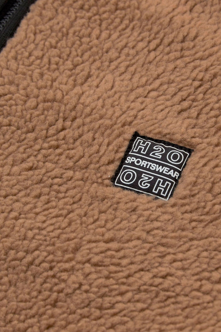 H2O - Langil Pile Jacket - Oak Fleece jakker 