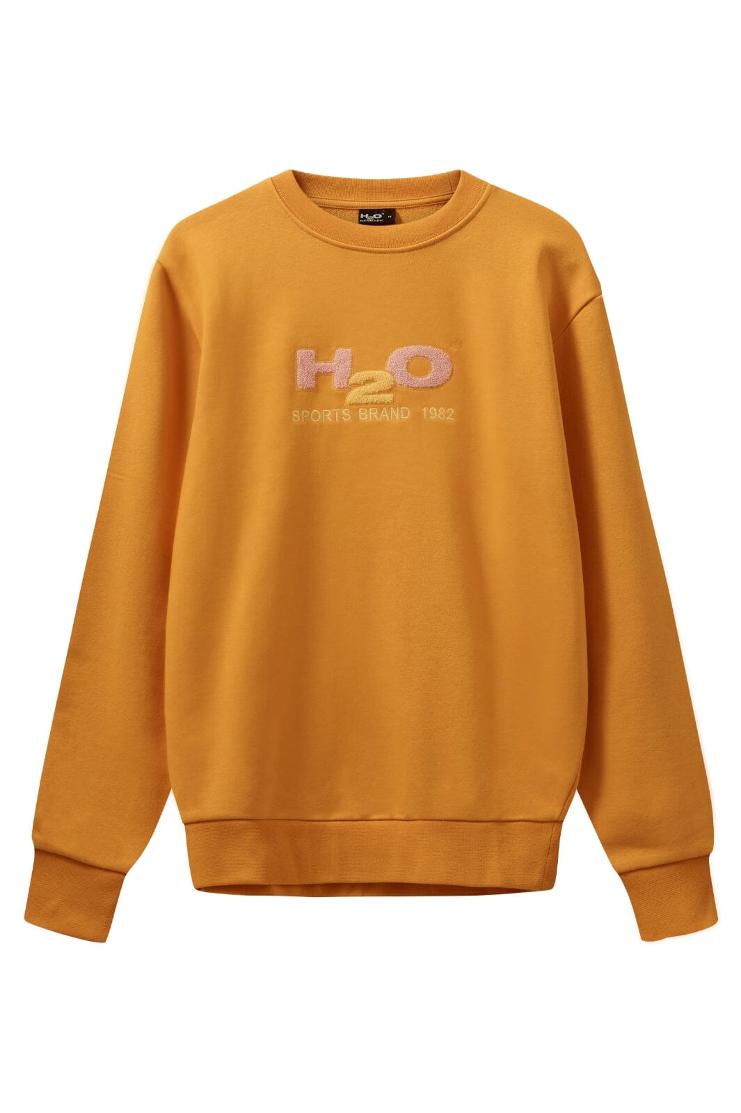 H2O - Logo Sweat O'Neck - 7575 Apricot/Peach/Lemon Sweatshirts 