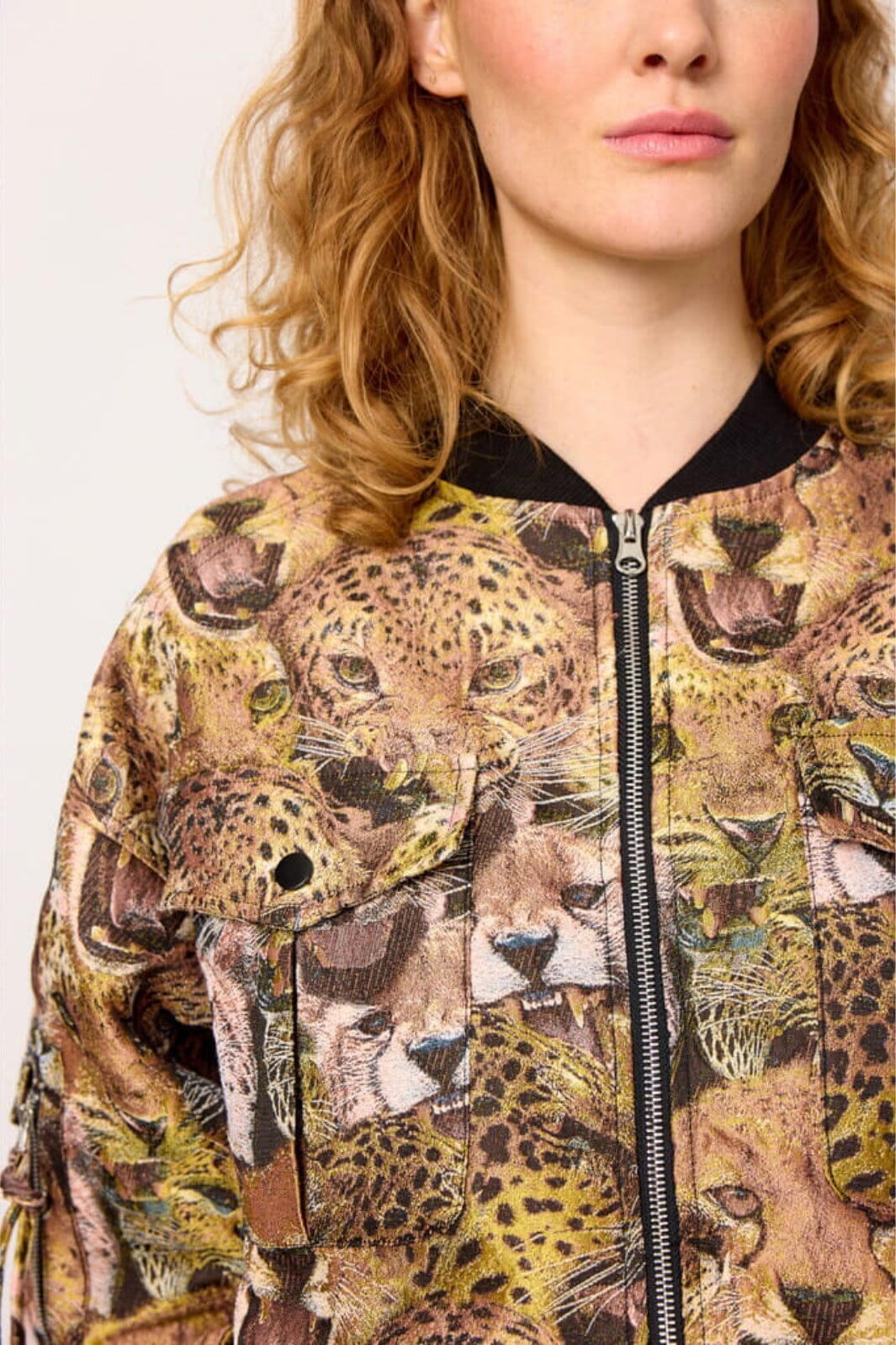 Hunkøn - Carol Bomber jacket - Tiger Printed Jakker 