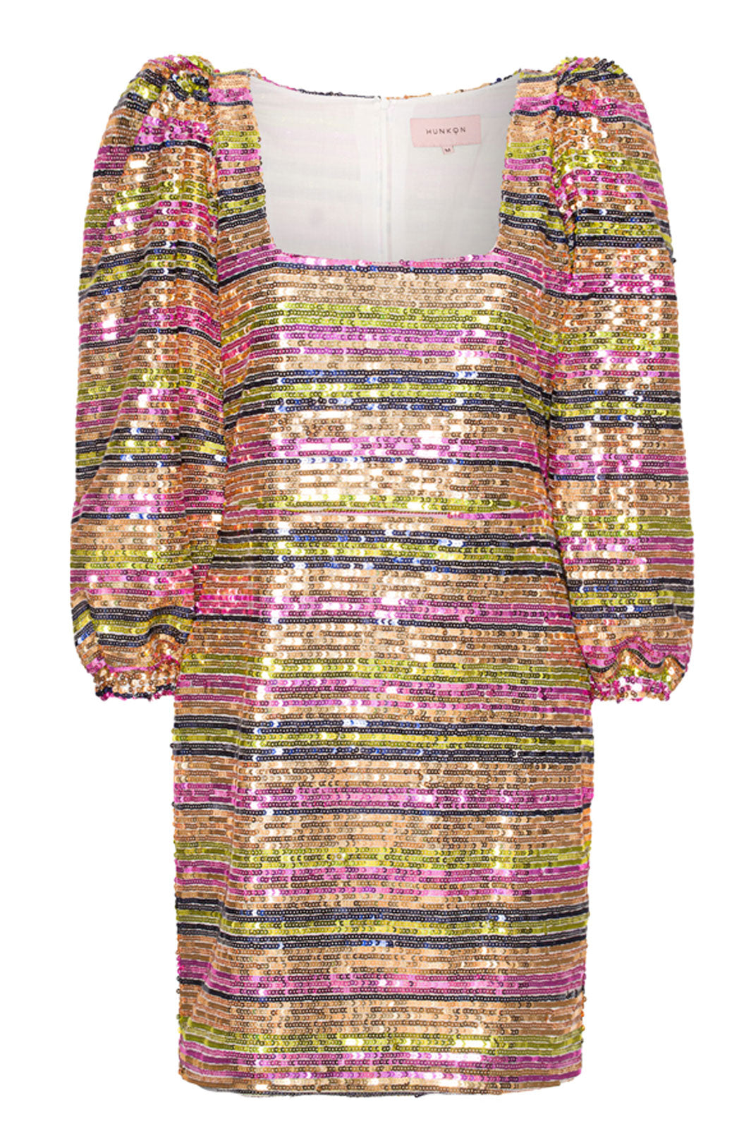 Hunkøn - Linda Dress - Rainbow Sequins Kjoler 