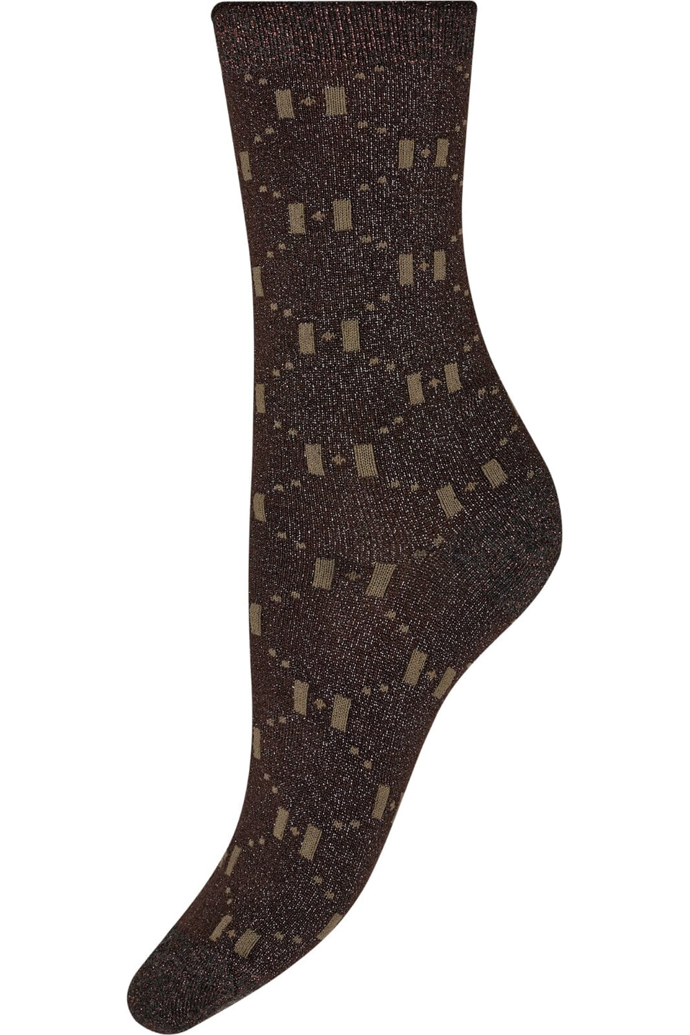 Hype The Detail - Fashion Sock - Brun Strømper 