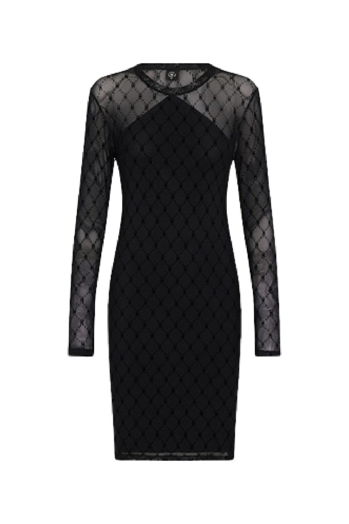Hype The Detail - Mesh Dress - 9 Black Kjoler 