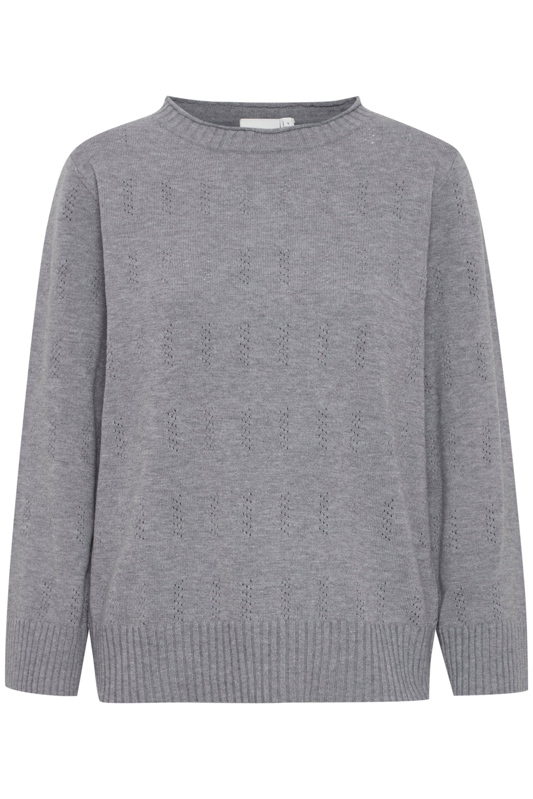 Ichi - Ihbeanche Ls - Grey melange 
