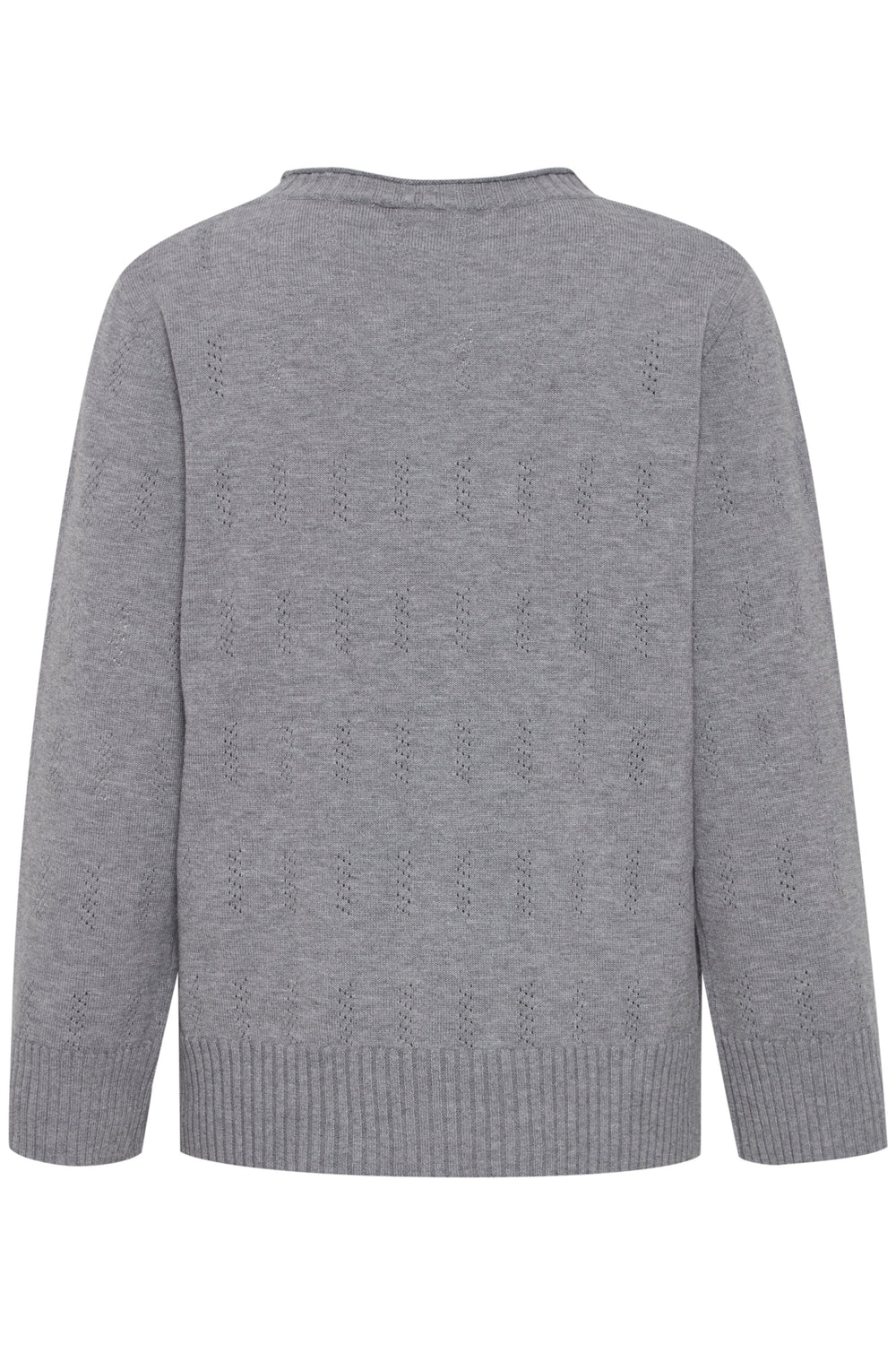 Ichi - Ihbeanche Ls - Grey melange 