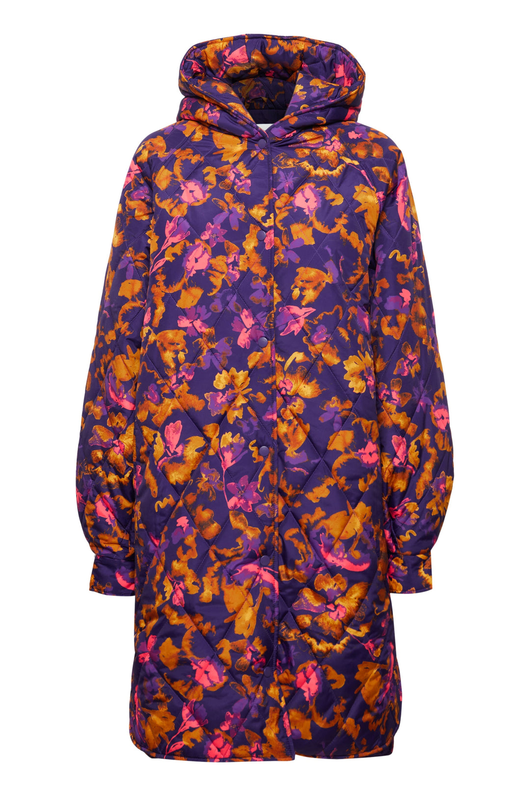 Ichi - Ihhanto Ja - Purple Multi flower AOP 