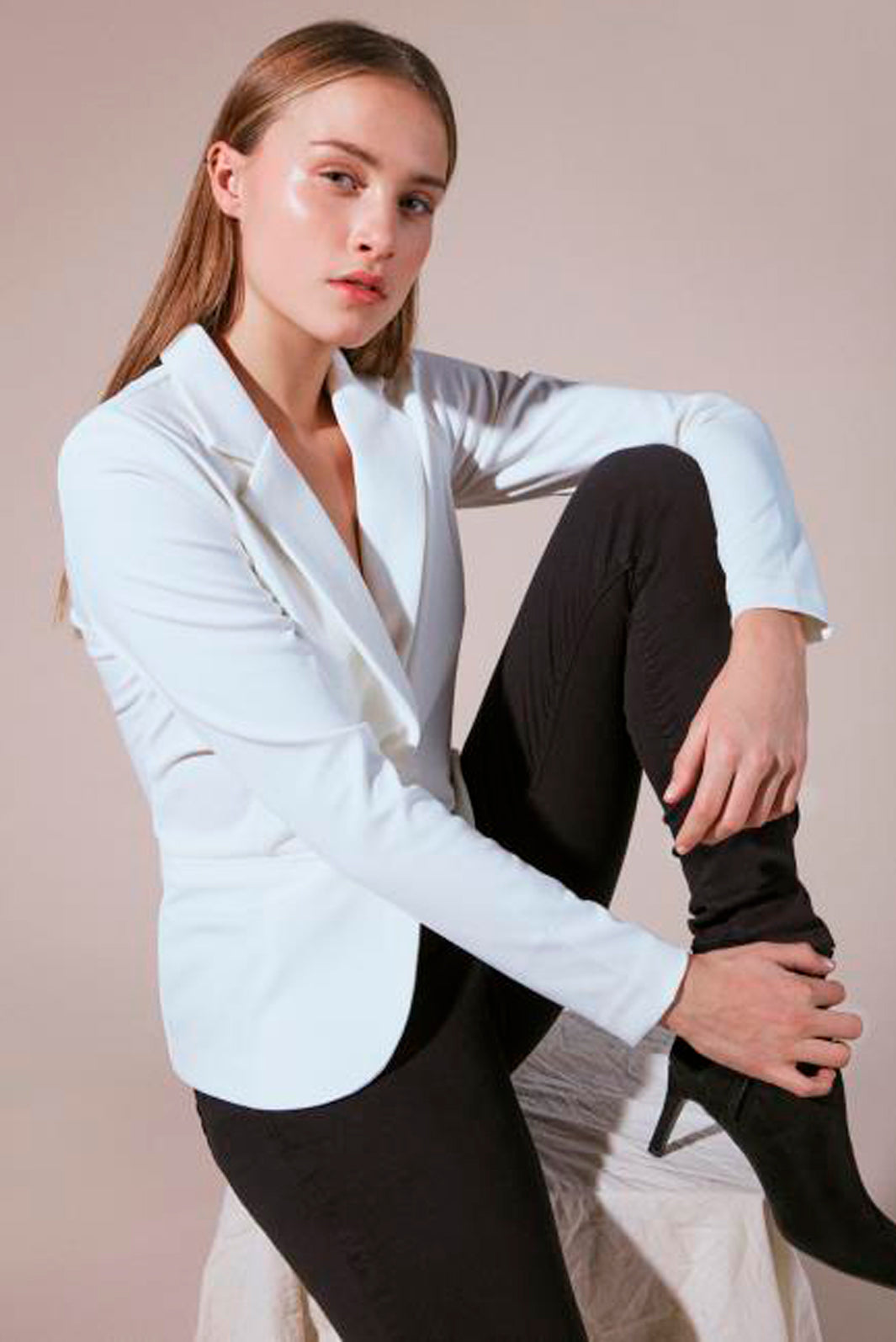 ICHI - IhKate Blazer - Cloud Dancer Blazere 