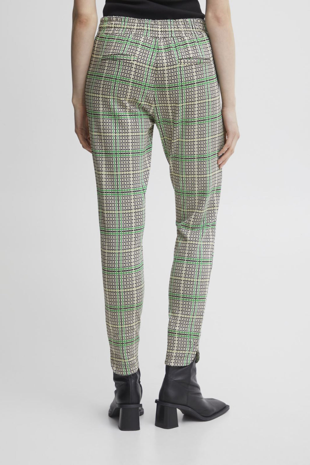Ichi - Ihkate Check2 Pa - Greenbriar Bukser 