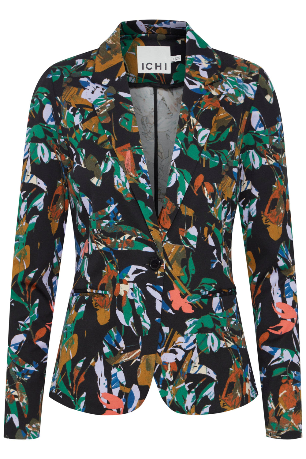 Ichi - Ihkate Print Bl16 - Multi Collage flower AOP 
