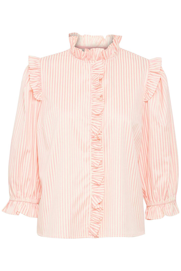 Ichi - Iximarcy Sh - Aurora Pink Strip Skjorter 