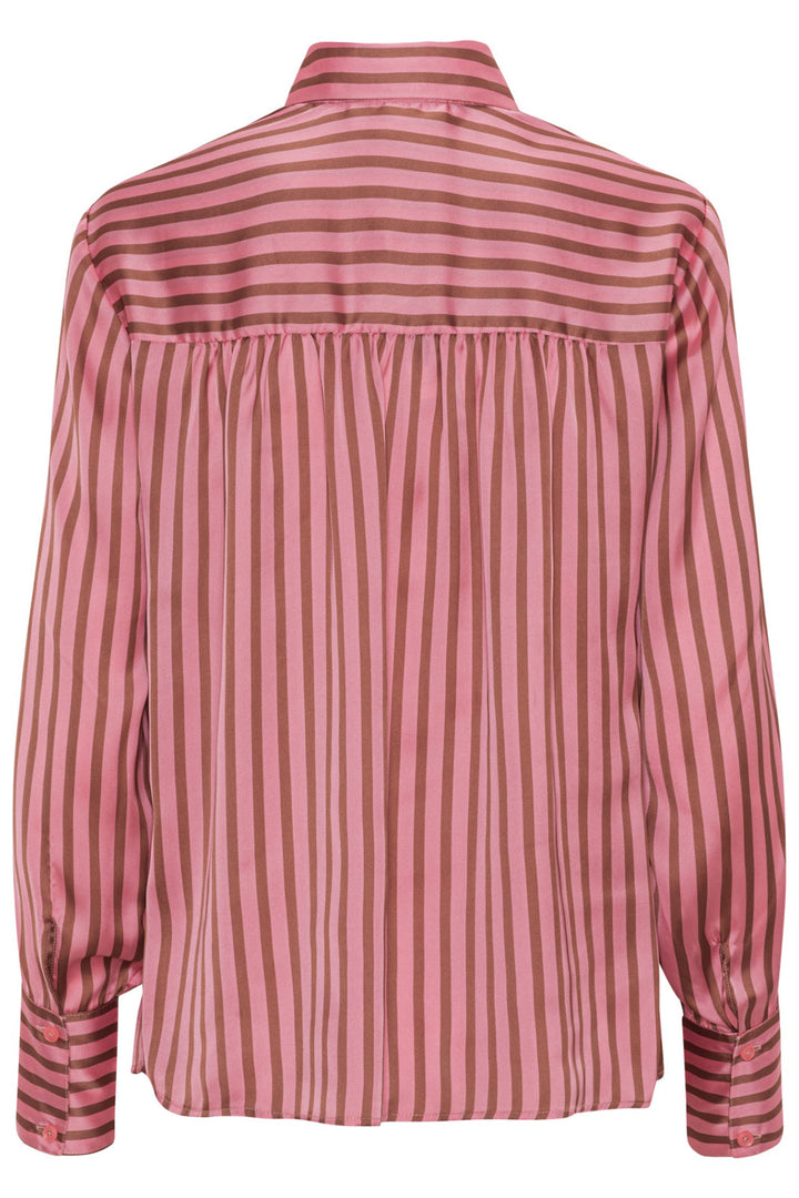 Karmamia - Augusta Shirt - Flamingo Stripe Skjorter 