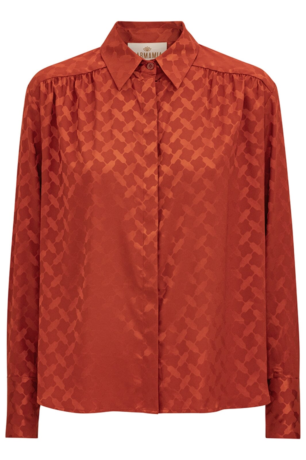 Karmamia - Augusta Shirt - Sienna Keffiyeh Jacquard Skjorter 