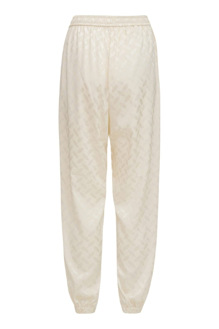 Karmamia - Cora Pants - Ivory Keffiyeh Jacquard Bukser 