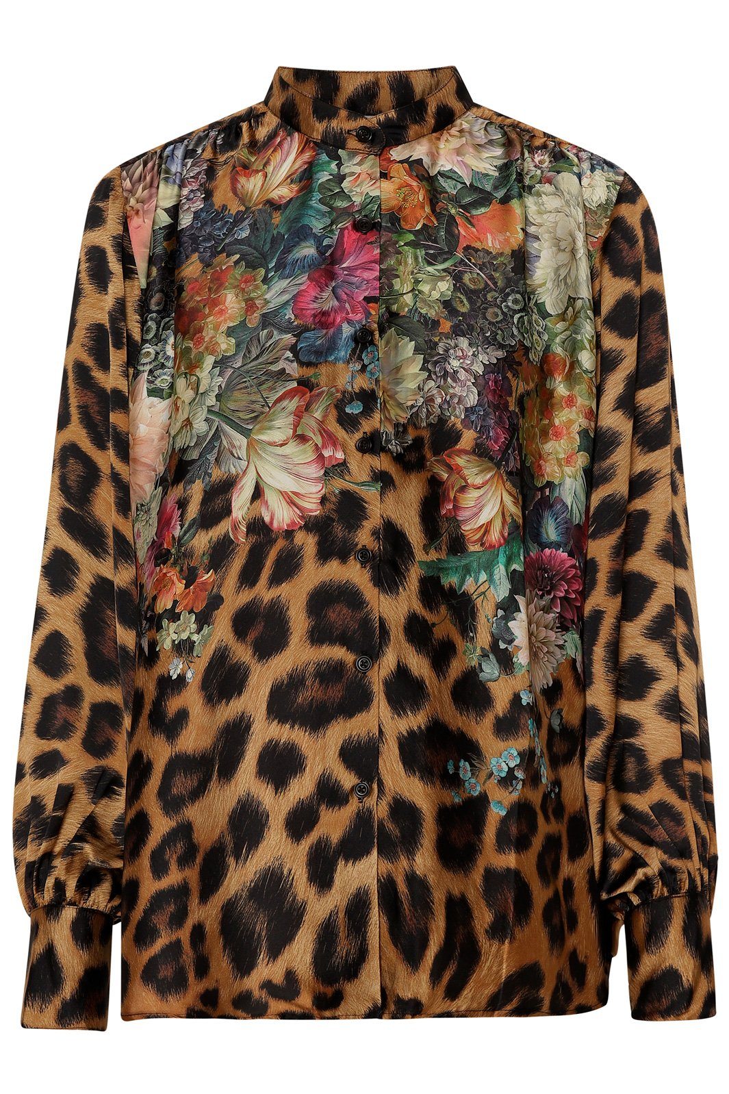Karmamia - Cornelia Shirt - Flower Leopard Skjorter 