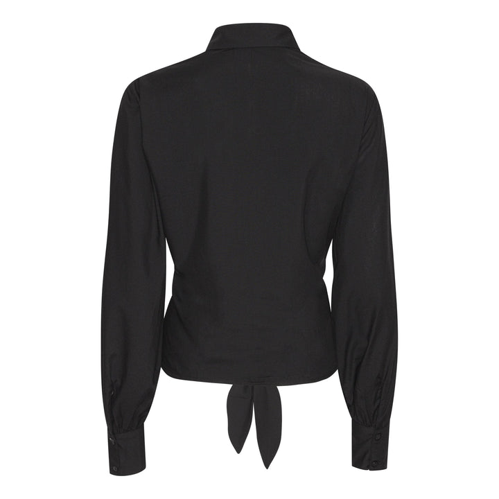 Karmamia - Lee Shirt - Black Cotton Skjorter 