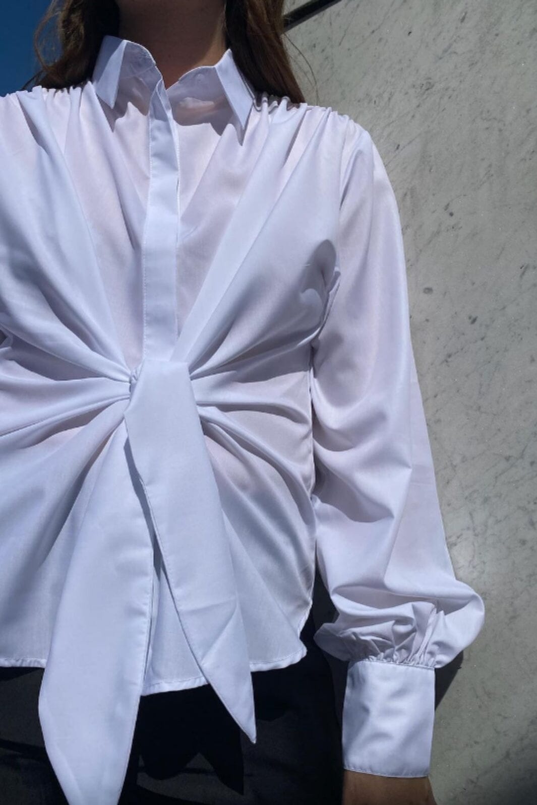 Karmamia - Lee Shirt - White Cotton Skjorter 