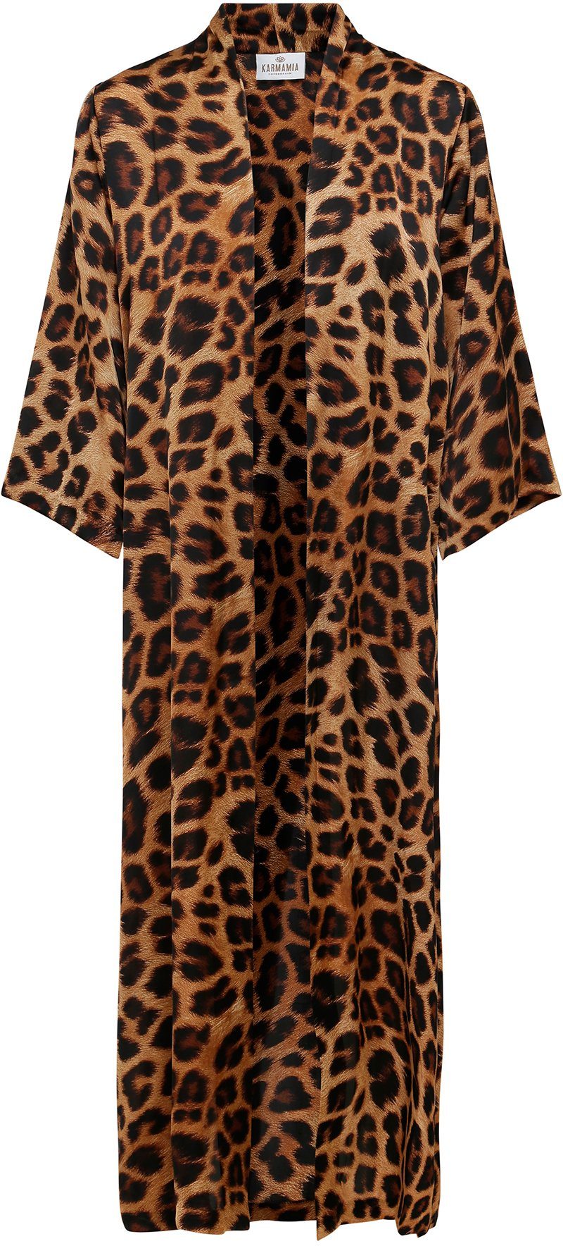 Karmamia - Leopard Kimono (Long) - Leopard Kimono 