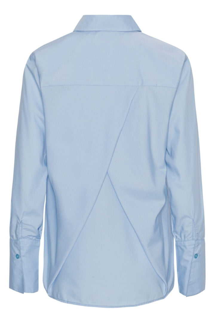 Karmamia - Martinez Shirt - Sky Blue Cotton Skjorter 