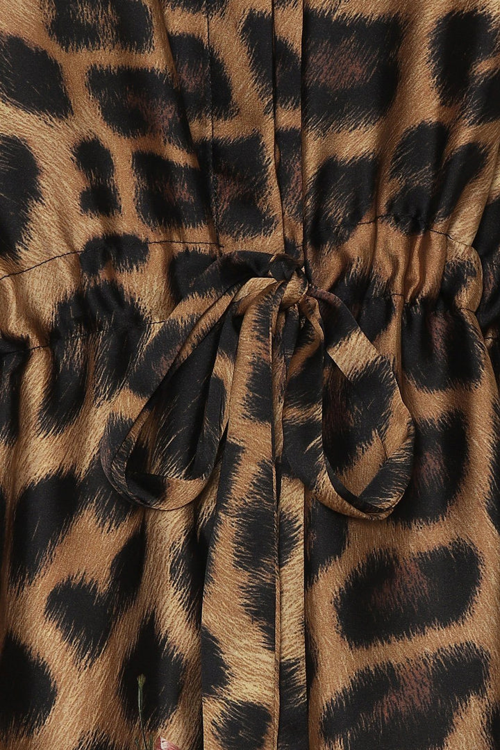 Karmamia - Nakita Dress - Flower Leopard Kjoler 