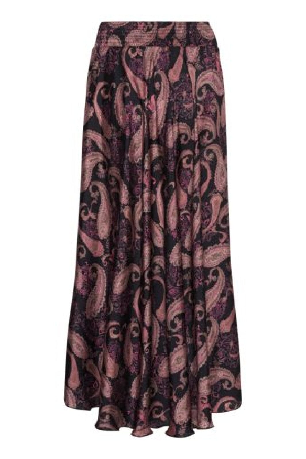 Karmamia - Savannah Skirt - Black Poppy Nederdele 