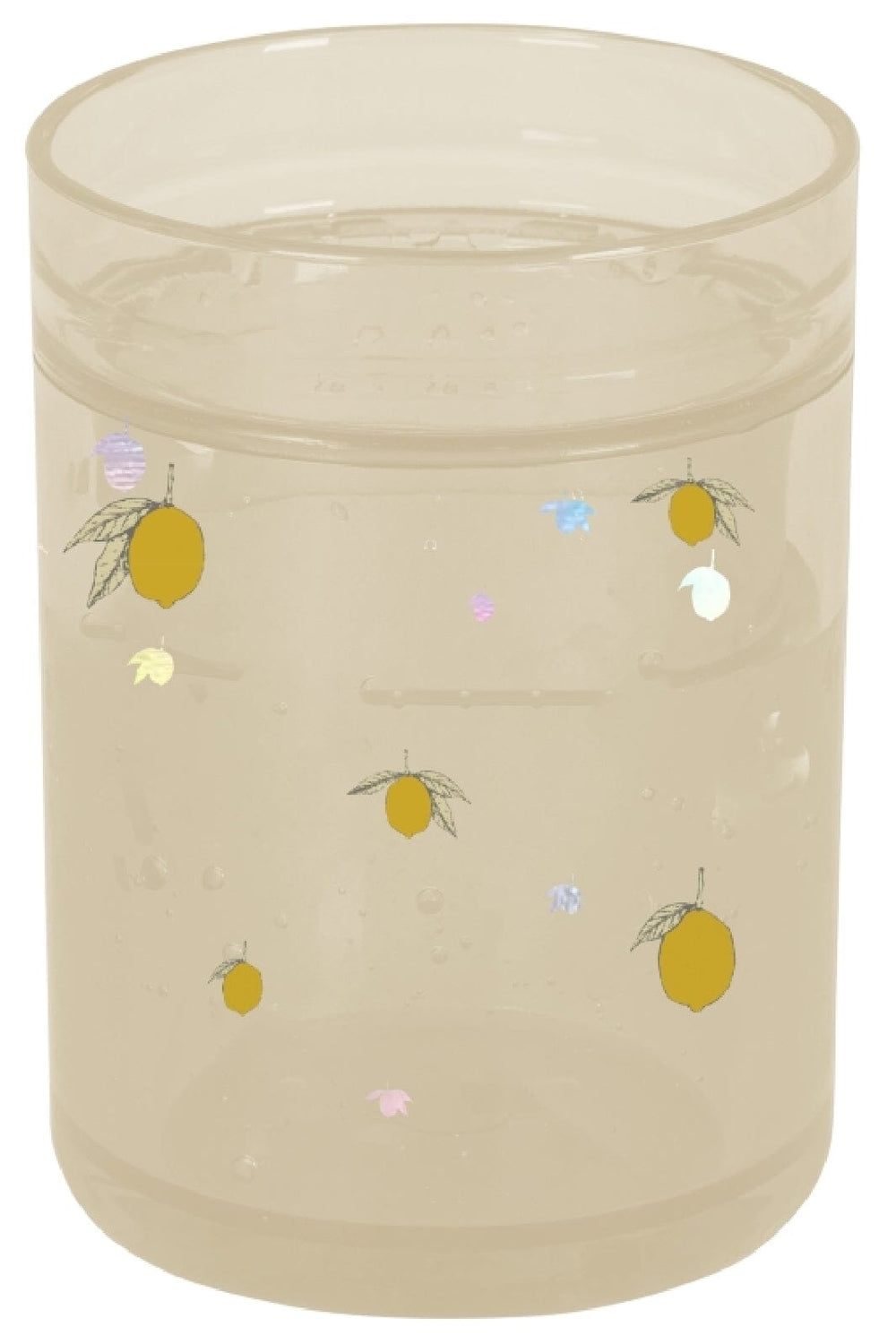 Konges Sløjd - 2 Pack Glitter Cups - Lemon Køkkentilbehør 
