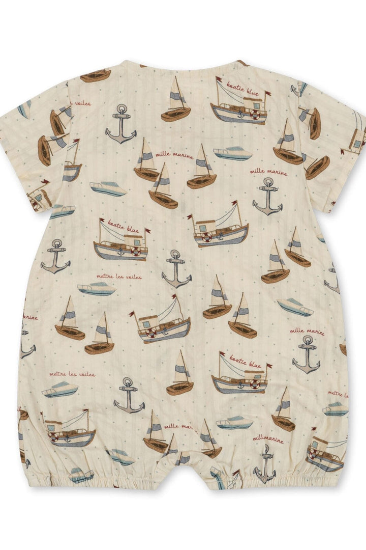 Konges Sløjd - Ace Romper Gots - Sail Away Heldragter 