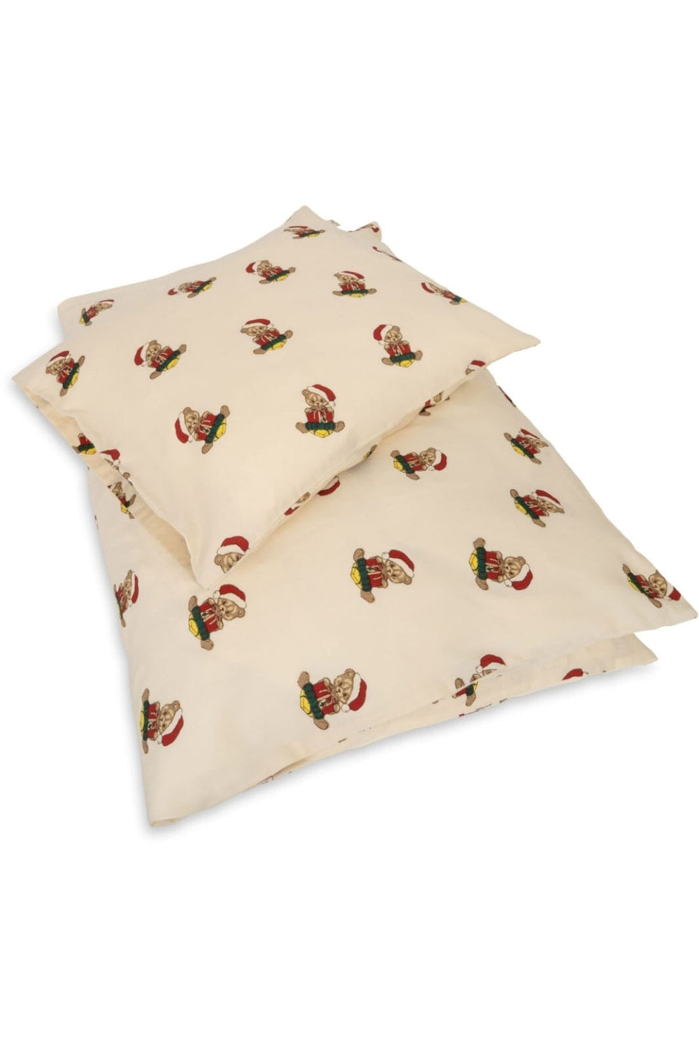 Konges Sløjd - Baby Bedding Gots - Christmas Teddy Sengetøj 