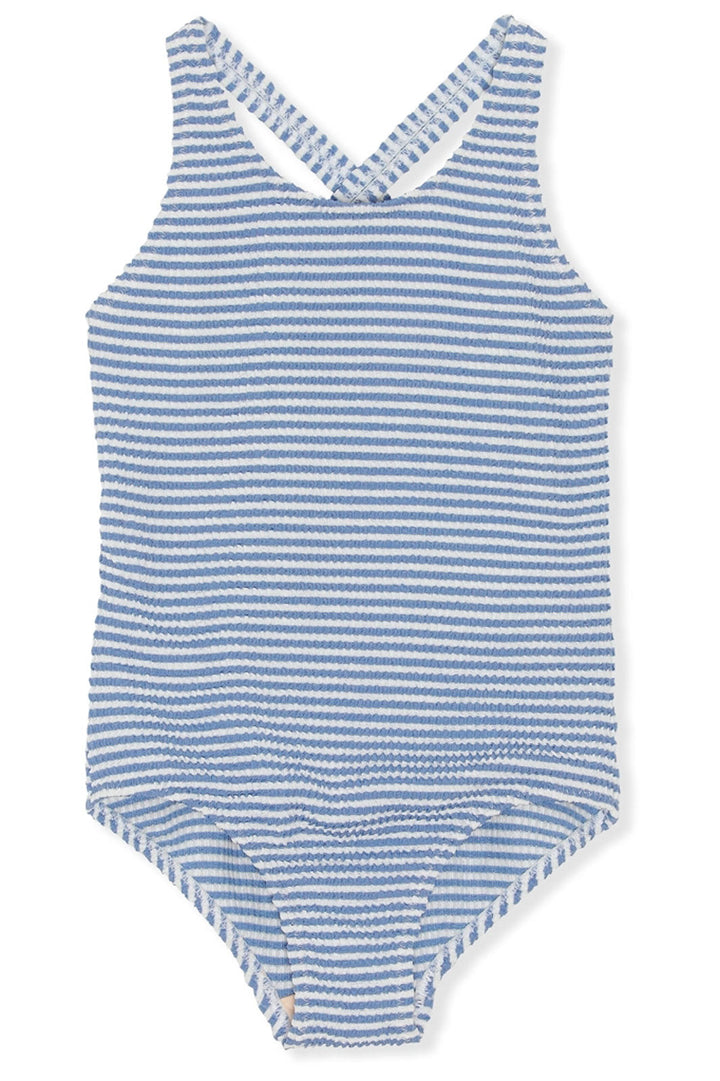 Konges Sløjd - Crepe Basic Swimsuit - Fine Stripe Badedragter 