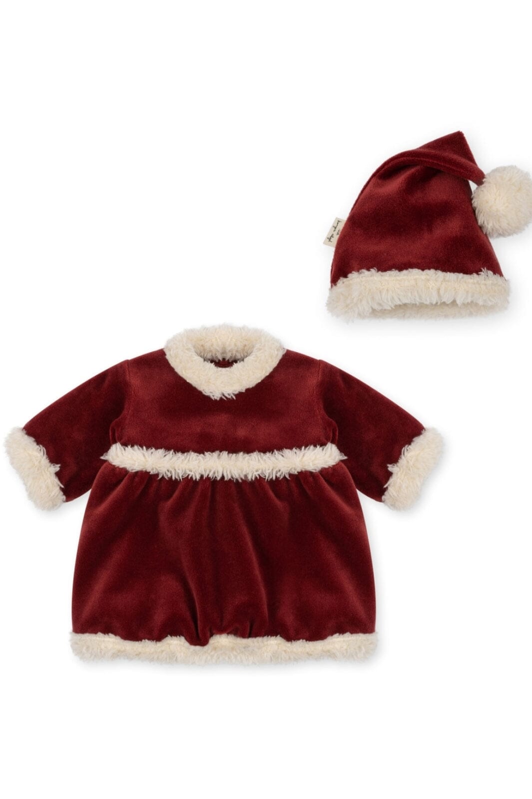 Konges Sløjd - Doll Christmas Dress - Jolly Red Legetøj 