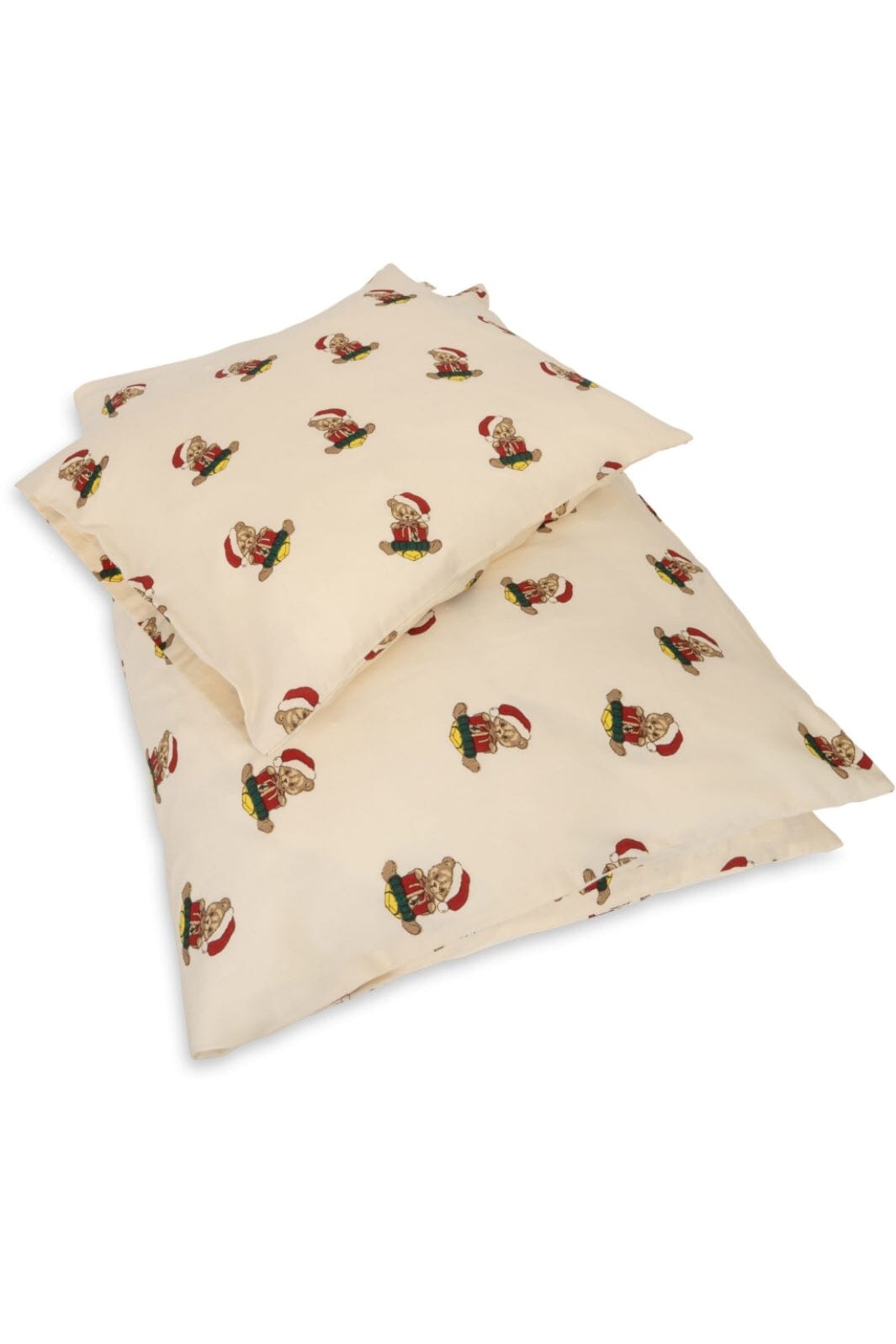 Konges Sløjd - Junior Bedding Gots - Christmas Teddy Sengetøj 