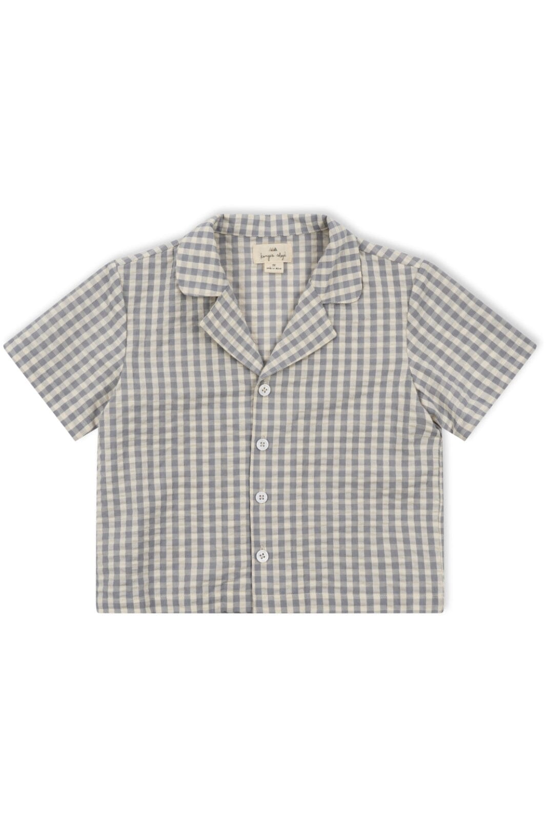 Konges Sløjd - Kim Ss Shirt - Sleet Check Skjorter 
