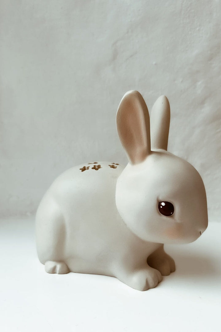 Konges Sløjd - Led Bunny Lamp - Beige Tilbehør 