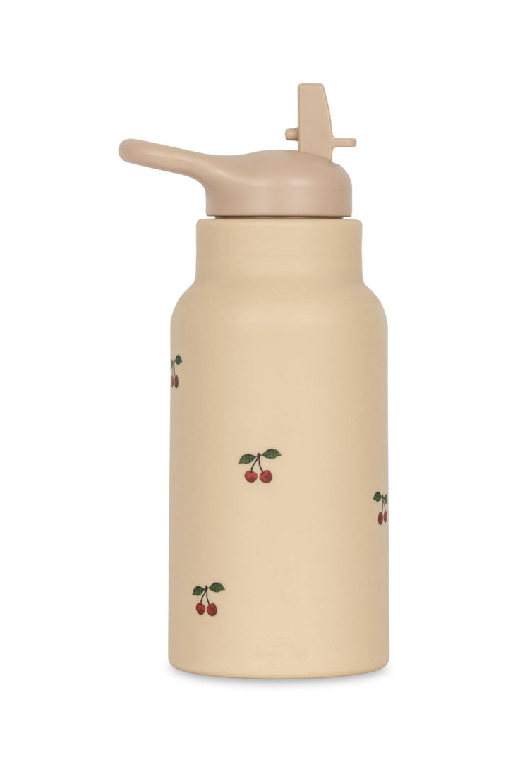 Konges Sløjd - Silicone Drinking Bottle - Cherry Drikkedunke 