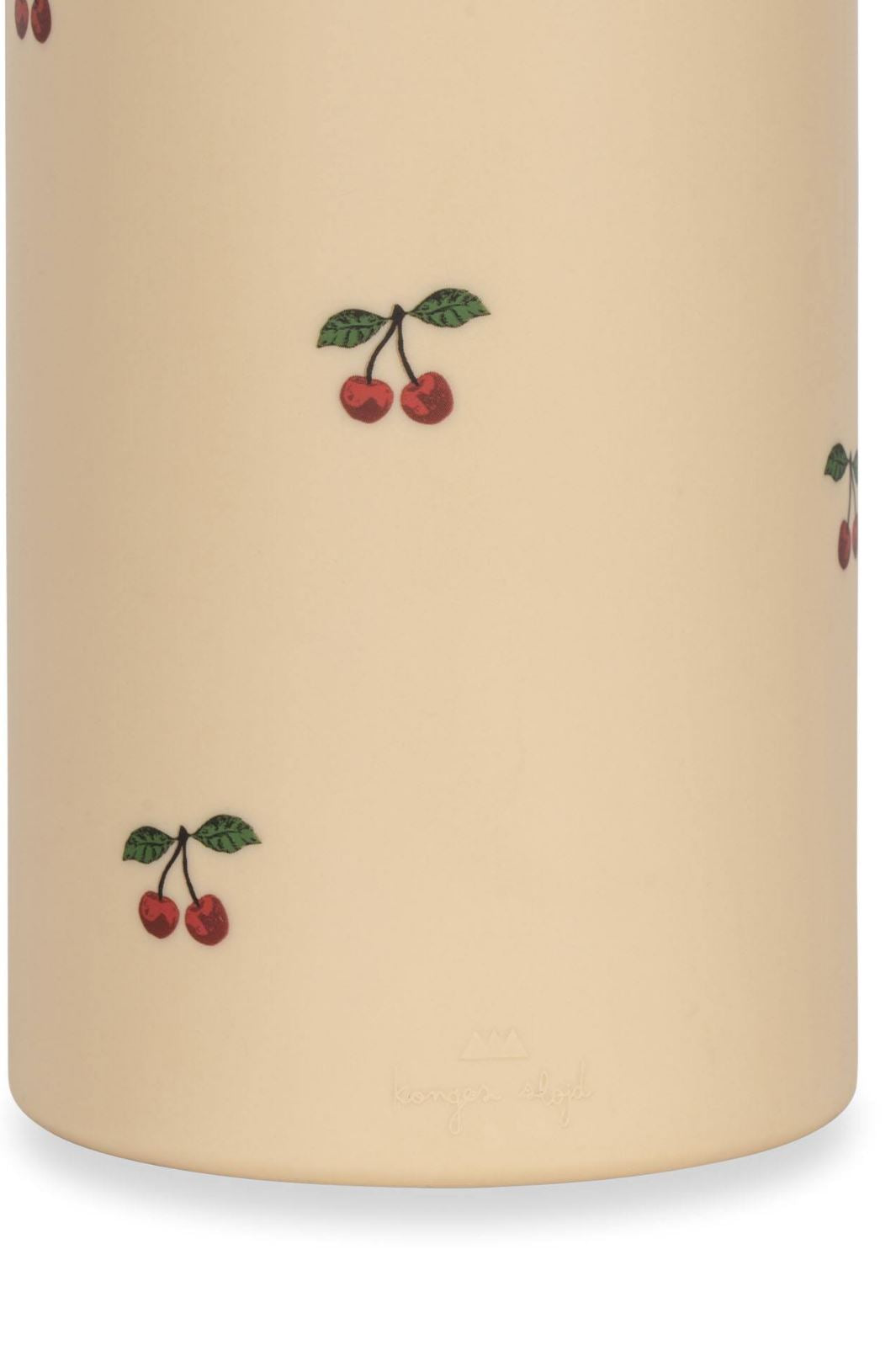 Konges Sløjd - Silicone Drinking Bottle - Cherry Drikkedunke 