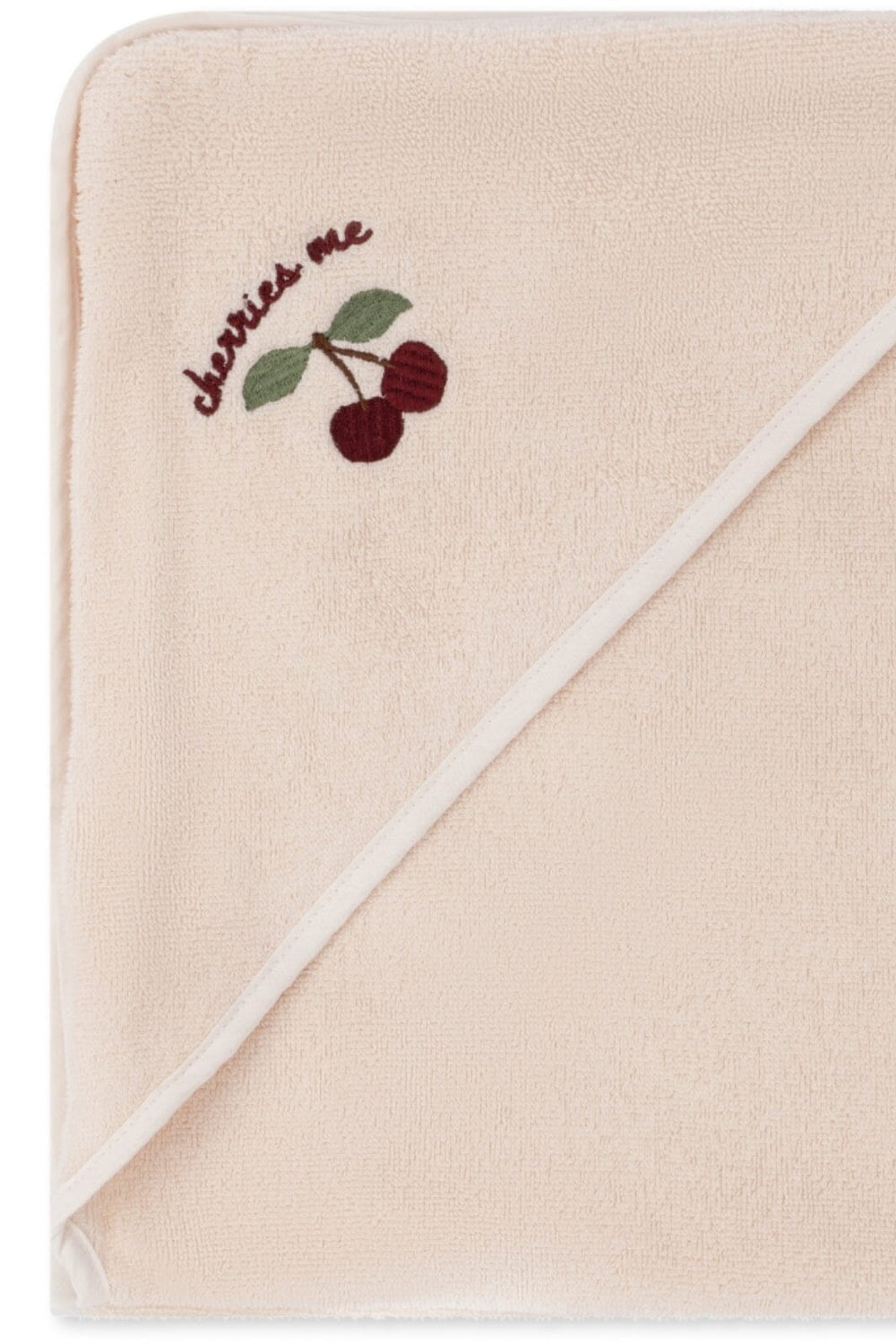 Konges Sløjd - Terry Towel Embroidery - Cherry Håndklæder 