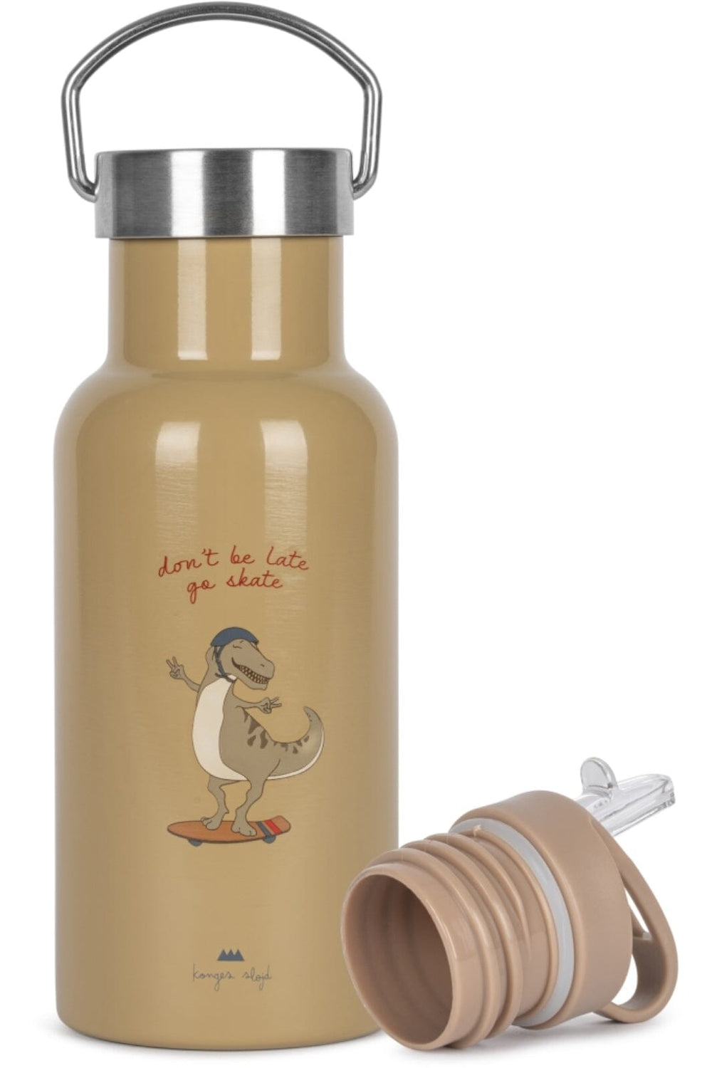 Konges Sløjd - Thermo Bottles - Skateosaurus Drikkedunke 