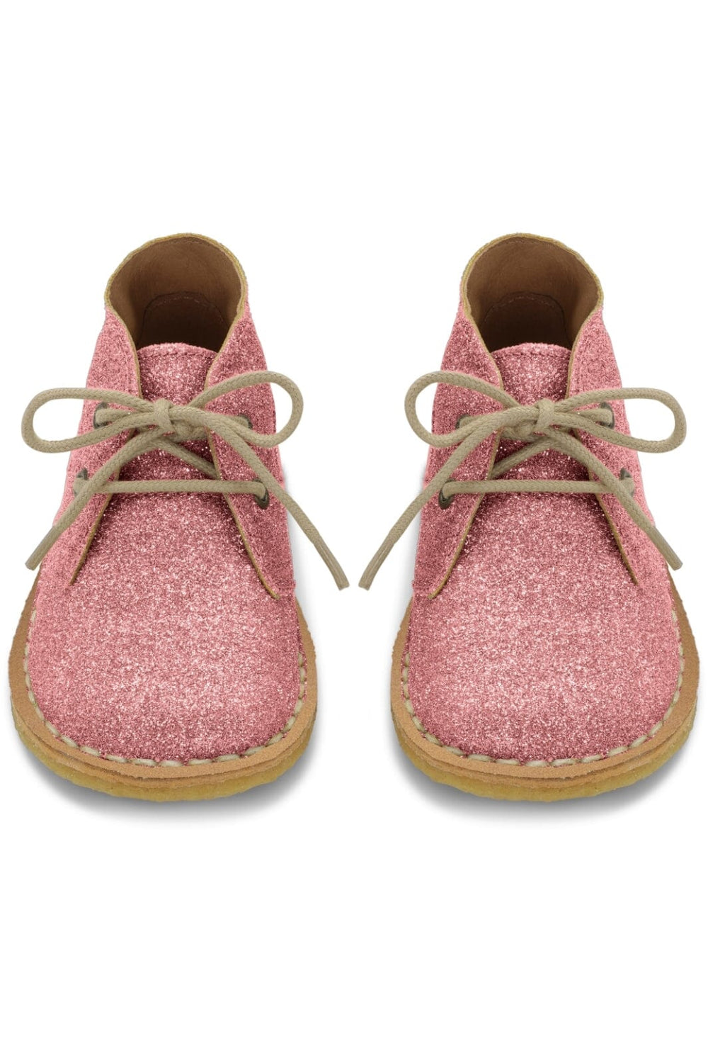 Konges Sløjd - Woolie Desert Boot Glitter Tex - Canyon Rose Støvler 