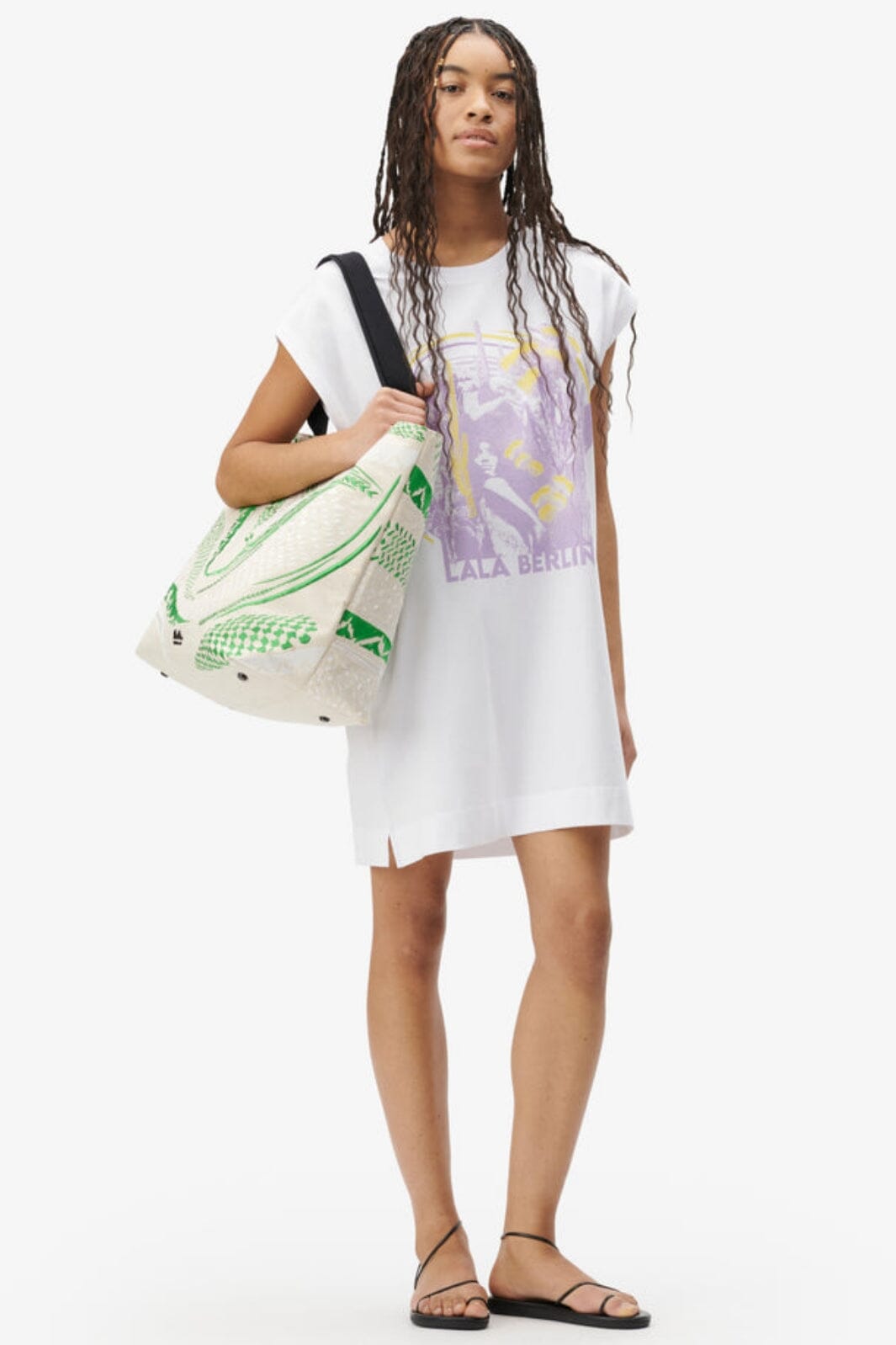 Lala Berlin - East West Tote Mitja - Light Swirl Tasker 
