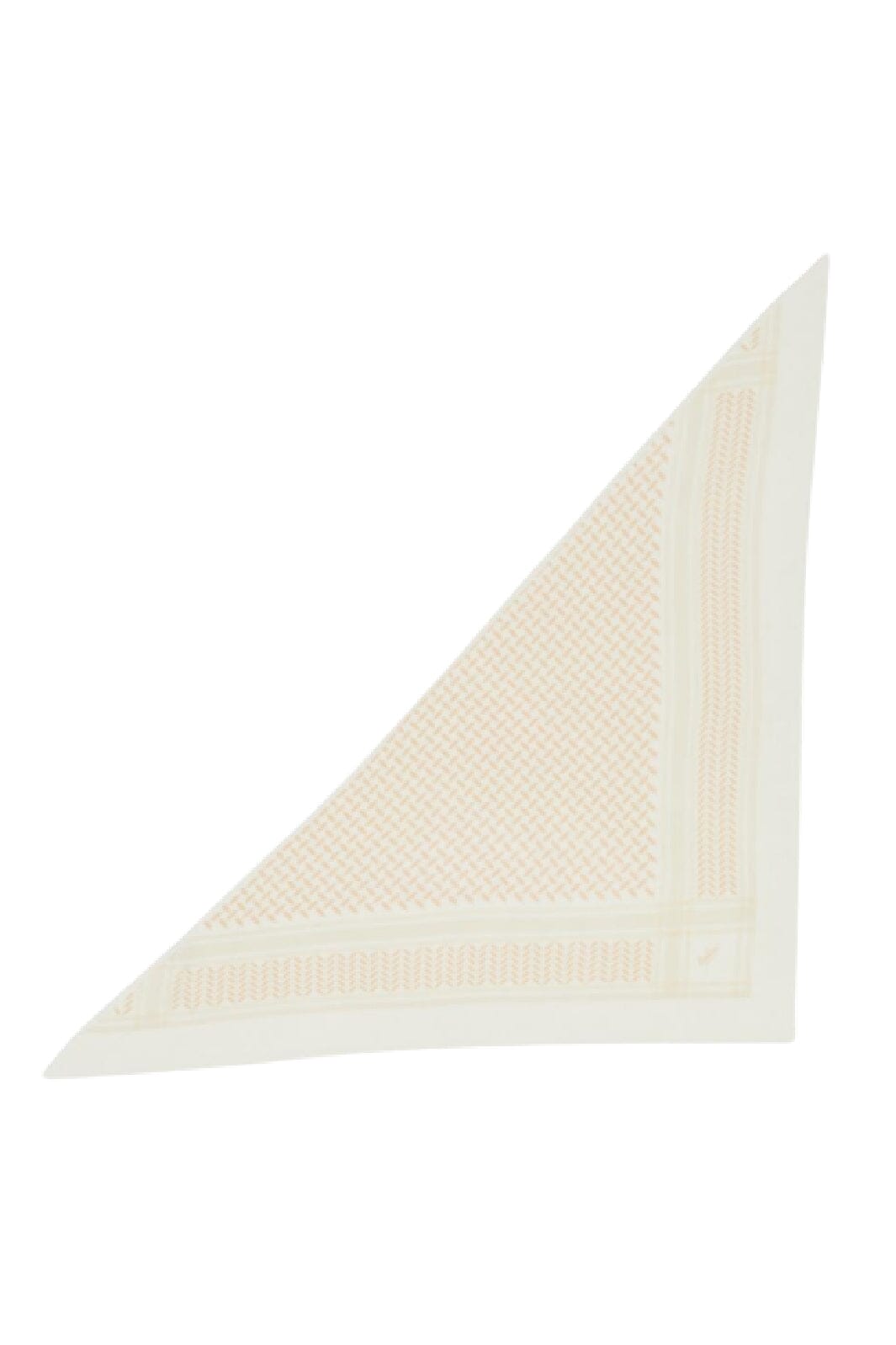 Lala Berlin - Triangle Trinity - soft vanilla Halstørklæder 