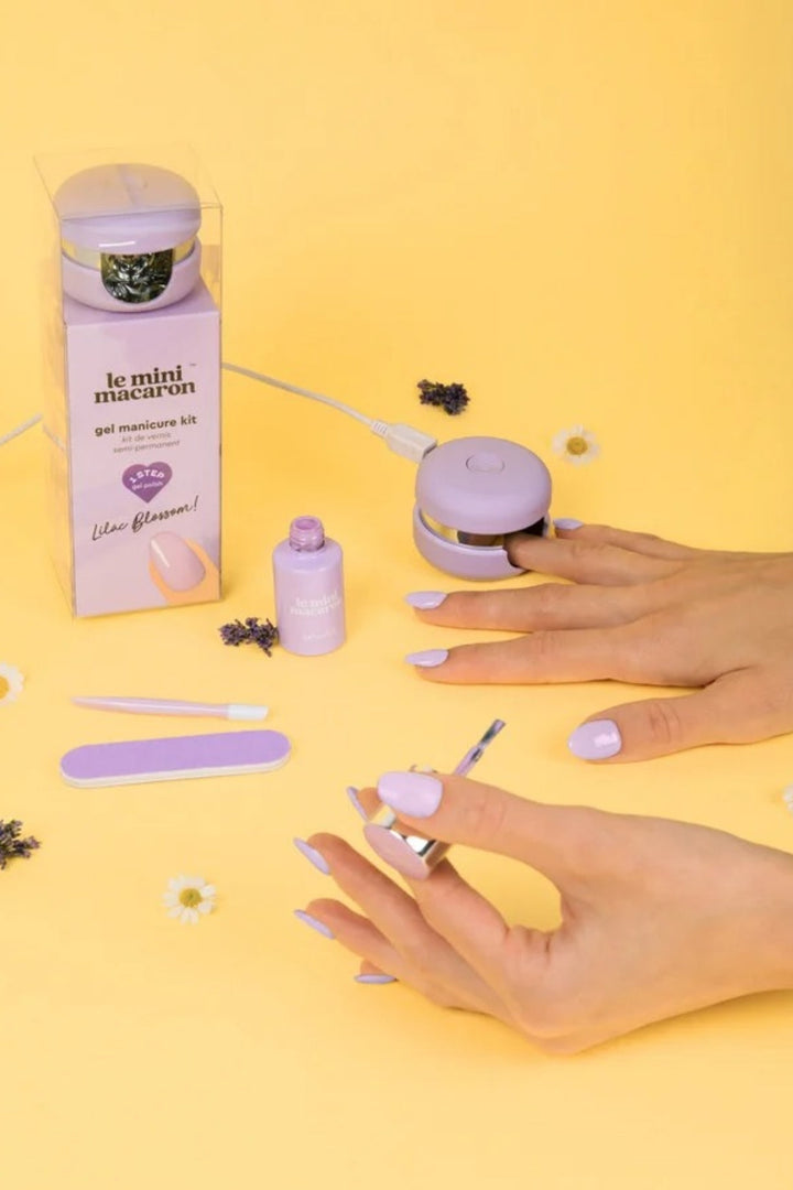 Le Mini Macaron - Gel Manicure Kit - Lilac Blossom Neglelak 